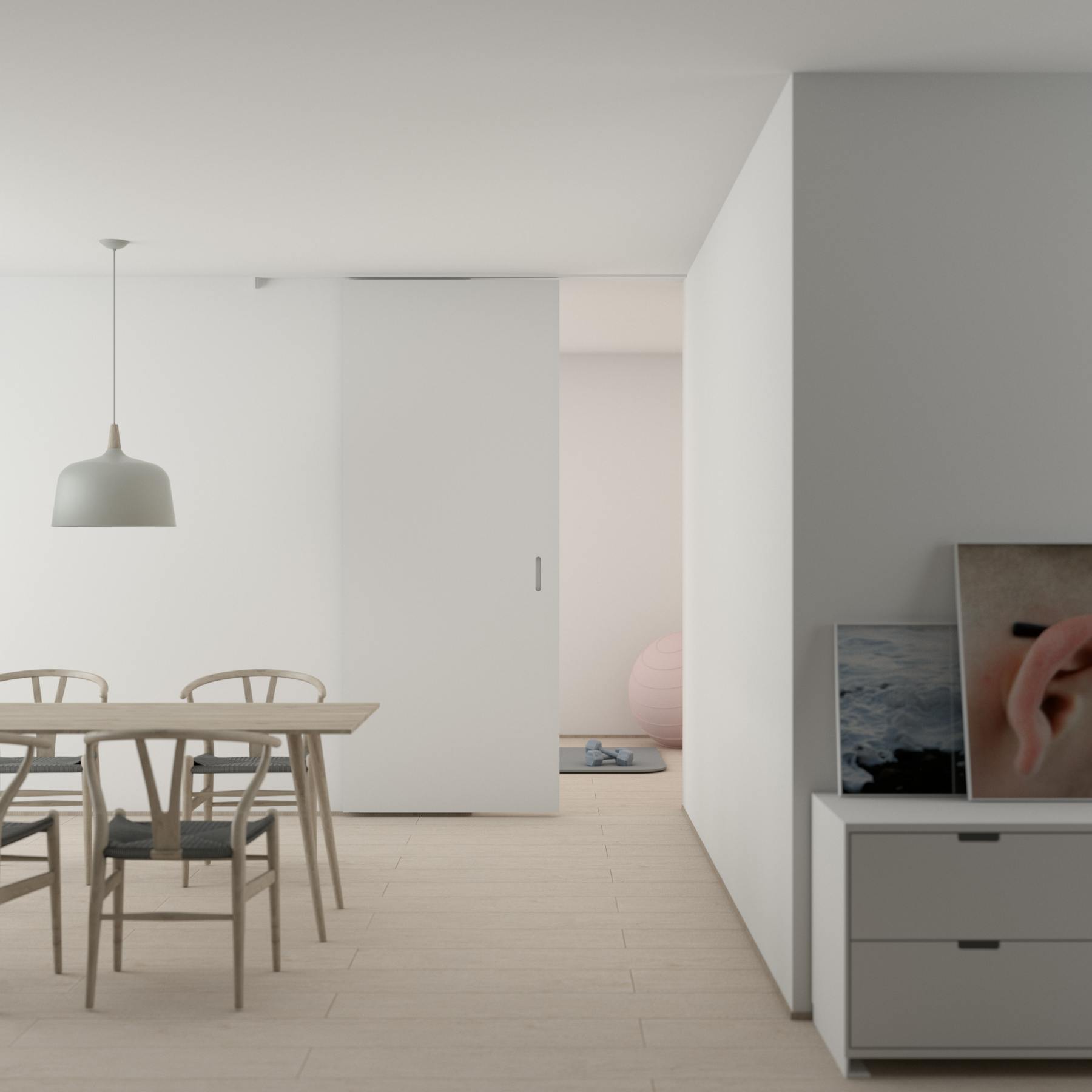 smalti e materiali edili come vernice Covema usati per parete decorata