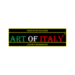 marchio Art of Italy che vende pitture per interno, pitture per esterno, smalti, pittura termoisolante, resina, impermeabilizzanti, primer e fondi di collegamento