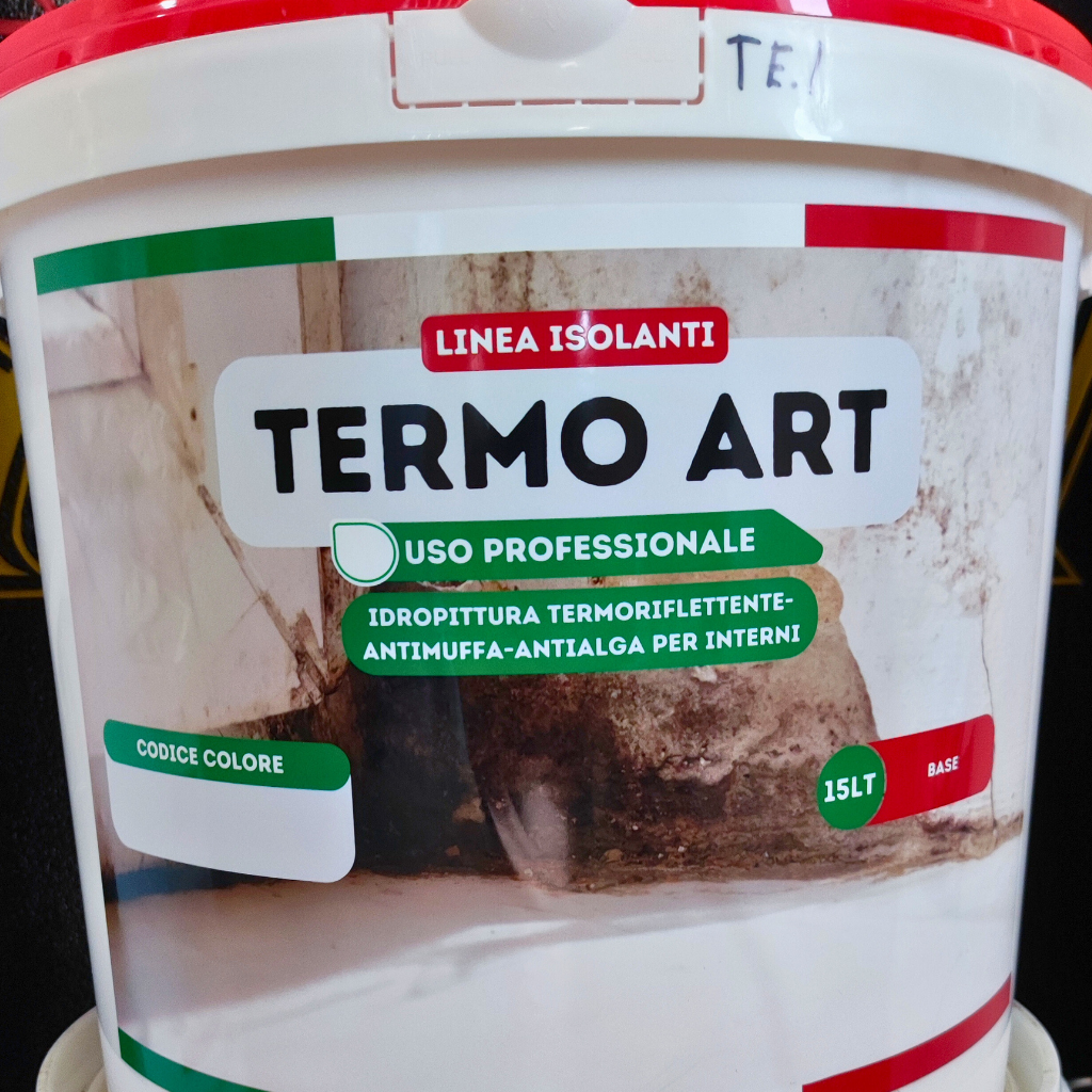 come togliere la muffa - pittura termo art 